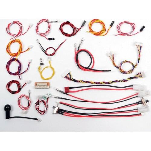 HL Power Switch/ Plug Line /Cable Set/ Adapter Plate for 6.0/6.0S/6.1S Main Board RC System Henglong 1/16 RC Tank Spare Parts