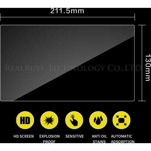 Tempered glass for Car GPS Navigation Multimedia Screen 211.5*130MM 214*130MM 214*97MM 215*120MM 216*142MM 216*145MM 220*105MM