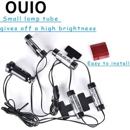 1Set Car Interior LED Atmosphere Lamp Flexible Light Accessories For BMW E60 E36 E46 E90 E39 E30 F30 F10 F20 X5 E53 E70 E87 E34