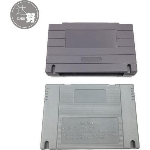 10PCS USA Euro Japan Version Games Card Housing Shell Case Cover for SNES SFC Game Cartridge Box