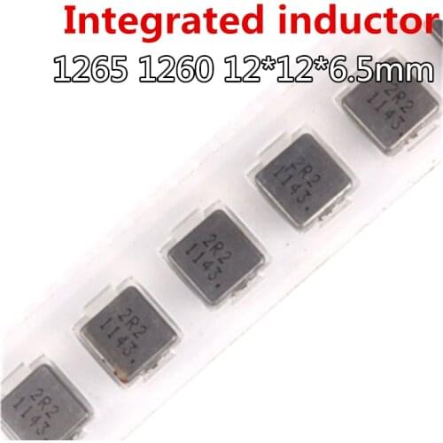 10pcs SMD Power Inductors 1265 1260 2.2UH 3.3UH 4.7UH 6.8UH 10UH 15UH 22UH 33UH 47UH 68UH 100UH 1R0 Chip Inductor 12*12*6.5mm