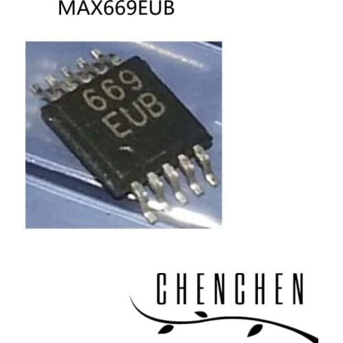 10pcs/lot MAX669EUB 669EUB 669 MAX669 MSOP10 100% New Original