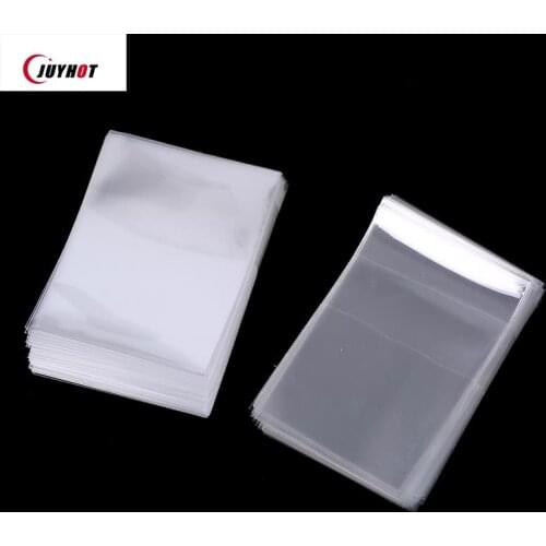 100Pcs 6.6Cm 6Cm X 9Cm Matte Cards Sleeves Cards Protector for Trading Cards Shield Magic Card Cover Transparent card holder