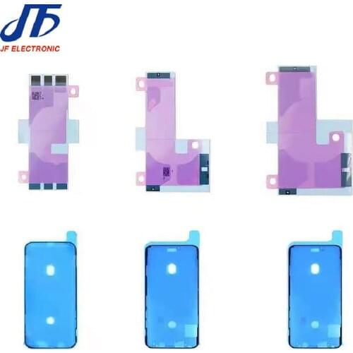 100pcs Waterproof Battery Sticker for iPhone 11 PRO MAX SE2 12 PRO MAX MINI Adhesive Pre-Cut LCD Screen Frame Tape Repair Parts