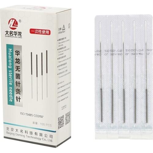 5*100pcs sterile disposable acupuncture beauty massage acupuncture needle 0.18/0.20/0.25/0.30/0.35mm