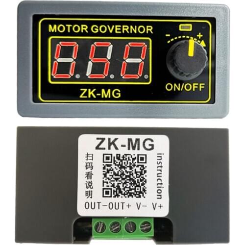 DC 5-30V Motor Controller PWM Adjustable Speed Encoder Duty Frequency 5A Max 15A