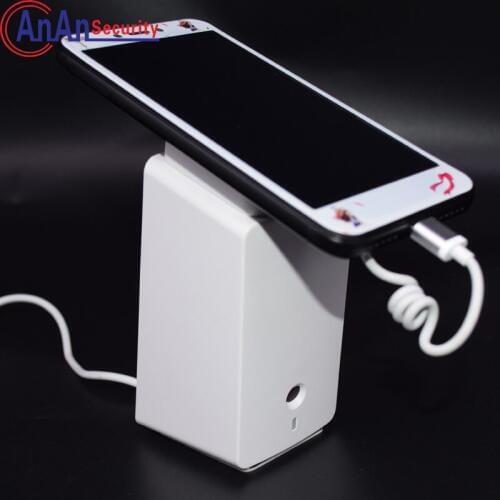 5Pcs Tall internal alarm cable Mobile Phone Security Alarm Stand cell phone anti-theft with clamp anti-lost