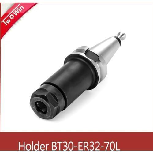 ATC spindle BT30 Spindle CNC Tool Holder ER32-70L,ER32 collet chuck+Pull nails BT30 er32 tool holder milling cutter holder A117