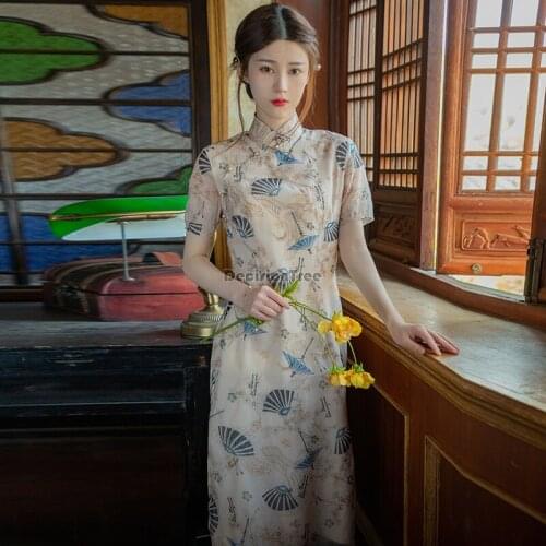 2021 lace bride wedding qipao long cheongsam chinese traditional dress retro qipao women antique dresses cheongsam qipao dress