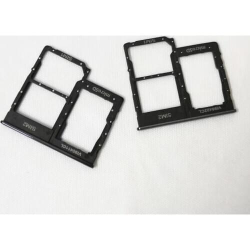 Sim Card Tray SD Reader Holder For Samsung Galaxy A40 A405 A405F Dual SIM Card Tray Slot Holder
