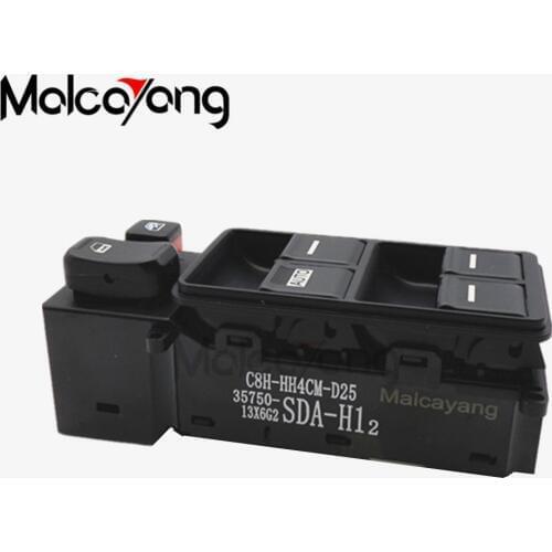 New Electric Master Power Window Switch 35750-SDA-H12 35750SDAH12 For Honda Accord 2003-2007