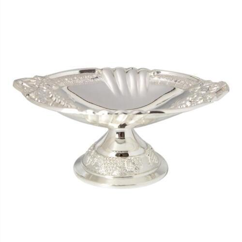 Wholesale/ retail fashion silver palte small plate snack plate dessert plate small dish for home decoration
