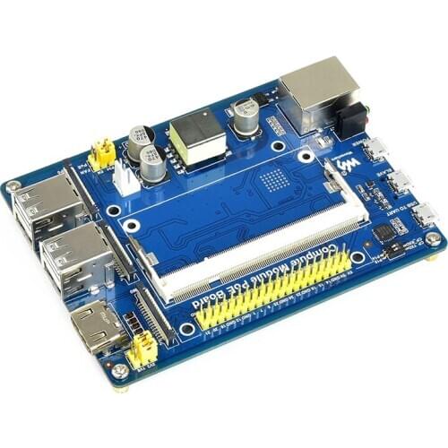 Raspberry Pi PoE Expansion Board Backplane Expansion of Multi Interfaces Computing Module for Raspberry Pi CM3/CM3L/CM3+L/CM3