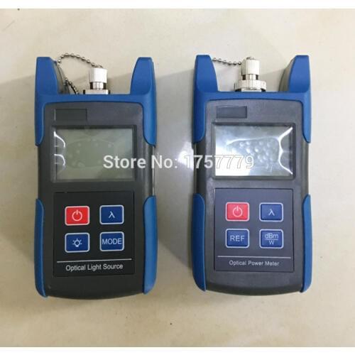 Fiber Optic Cable Tester with Optical Power Meter -70~+10dBm and Optical Light Source 1310/1550nm