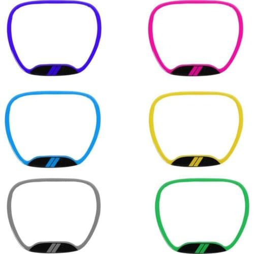 Steering Wheel Decor for Dodge Challenger 2015+ for Dodge Charger 2015+ Car Decoration Sticker Steering Wheel Center Trim Ring