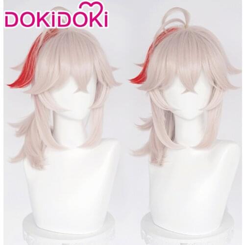 DokiDoki Game Genshin Impact Cosplay Halloween Cosplay Kazuha Wig Genshin Impact Kazuha Wig Cosplay Hair