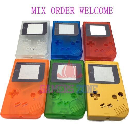 9PCS For Nintendo Game Boy Original DMG-01 Case Shell Housing For Gameboy Classic Full Housing Shell
