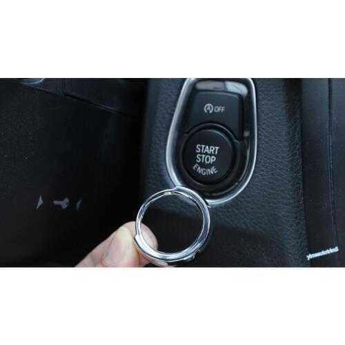 For BMW 1 Series 116i 118i F20 2012 - 2017 ABS New Style Start Stop Engine System Key Molding Frame Cover Trim 1 Piece