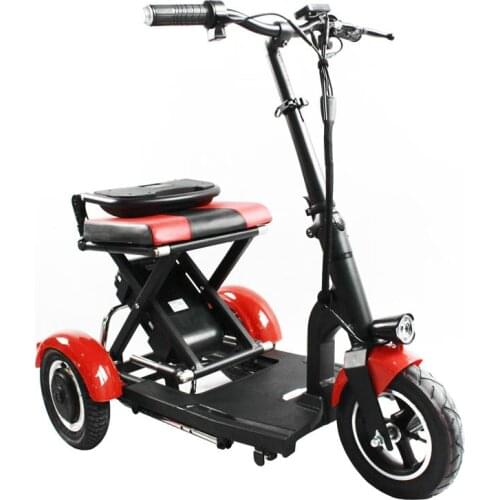 Electric Scooter For Elderly Disabled 3 Wheels Electric E Scooter 300W 36V Foldable Tricycle Scooter Electric