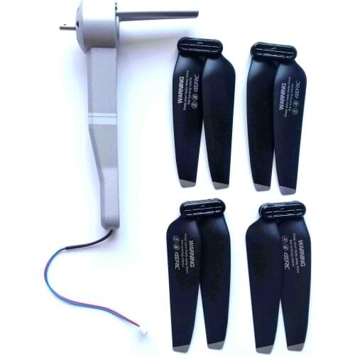 F3 rc drone gps 4K camera drone Quadcopter spare parts propeller blades front Red Blue line arm include motor engine gear