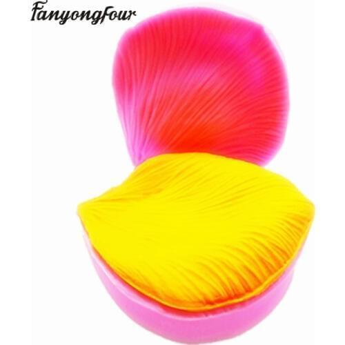 Rose cake mold, petal yarn, silicone mold, cake design mold, free shipping