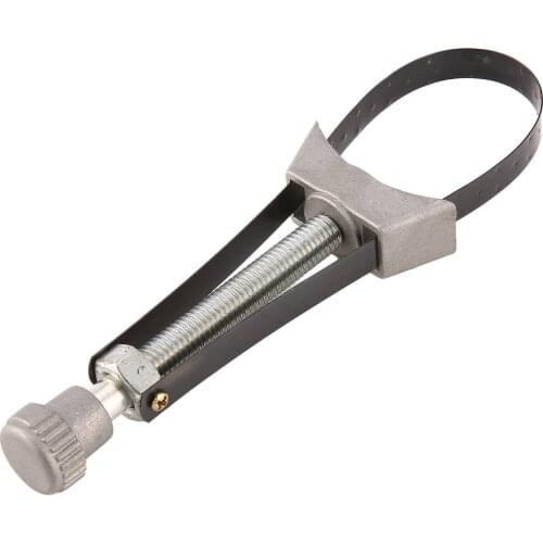 Oil Filter Strap Wrench Up To 120mm Diameter Adjustable Oil Filter Removal Tool Portable Automobile Hand Tools