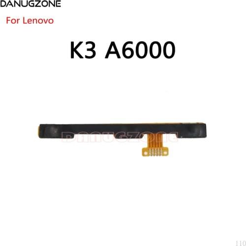 Power Button On / Off Volume Mute Switch Button Flex Cable For Lenovo A6000 K3 K30-T K30-W
