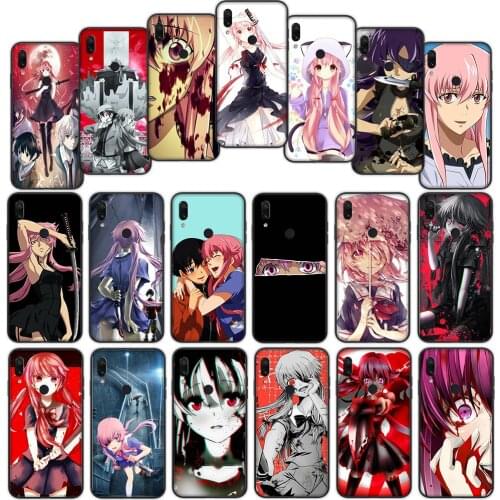 Anime Mirai Nikki Soft Cover Case for Xiaomi Redmi Note 6 10 9T K40 CC9 CC9E Pro Max