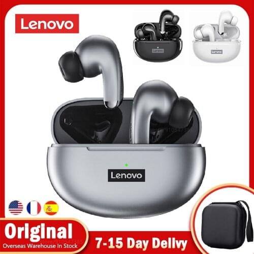 Original Lenovo LP5 TWS Wireless Earphones Touch Control Bluetooth5.0 Headphones HiFi Stereo Earbuds Gaming Waterproof Headset
