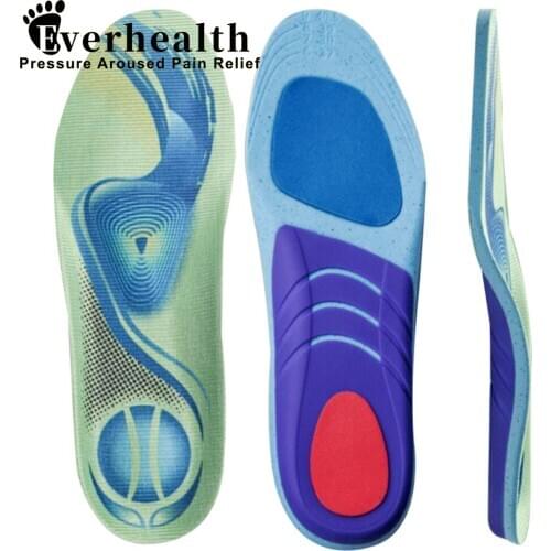High Quality Flat feet insoles Orthotic Arch Support Foot Massage Inserts Orthopedic Shoes Insoles Heel Pain Men Woman
