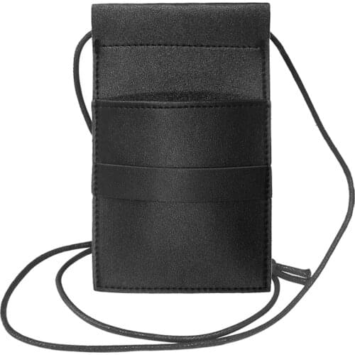 Artificial Leather Hair Stylist Barber Shear Scissors Holder Waist Bag Pouch