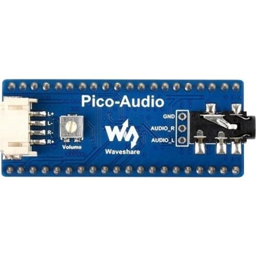 Pico-Audio, Audio Expansion Module For Raspberry Pi Pico, Headphone And Speaker Signal Output At The Same Time