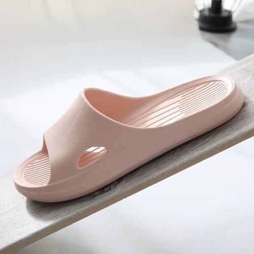 Non-slip massage slippers men EVA indoor light comfort bathroom shoes waterproof sandals 40-45