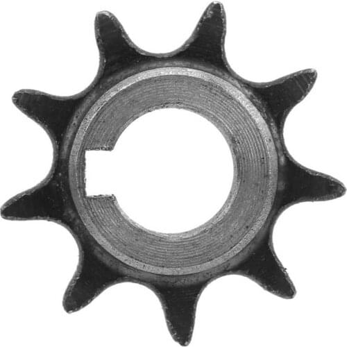 E-bike 06B 9T 11T Motor Gear Sprocket 9 Teeth 10mm Inner Diameter Steel Motor Gear Sprocket Electric Bicycle Scooter Accessory
