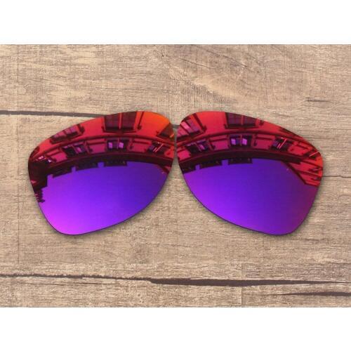 Vonxyz Midnight Mirror Polarized Replacement Lenses for-Oakley Dispatch 2 Frame