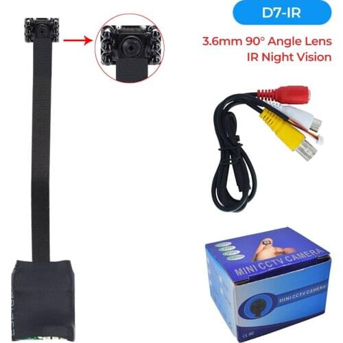 1.3MP Mini AHD Camera Micro Audio Camera AHD/TVI/CVI/CVBS 4 IN 1 UTC for AHD DVR Kits Micro CCTV Camera Security System DC 12V