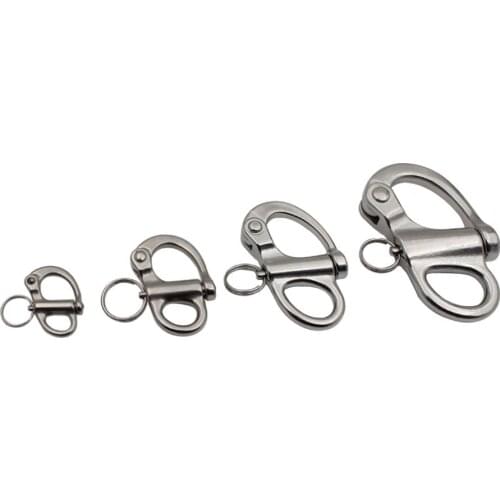 10pieces/lot 304stainless steel 69mm spring snap shackle bag accessories,metal buckle for camera/bag strap shackle
