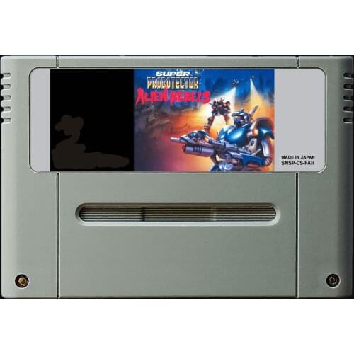 16Bit Games ** Super Probotector - Alien Rebels ( PAL EUR Version!! )