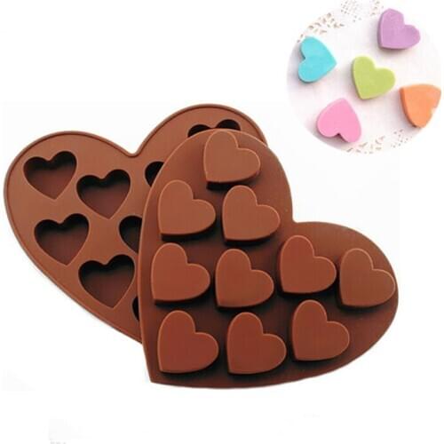 2020 Heart sharp Silicone Cake Mold Ice Cream Pizza Chocolate Fruit Pie Mould Baking DIY Baking Tool Bread