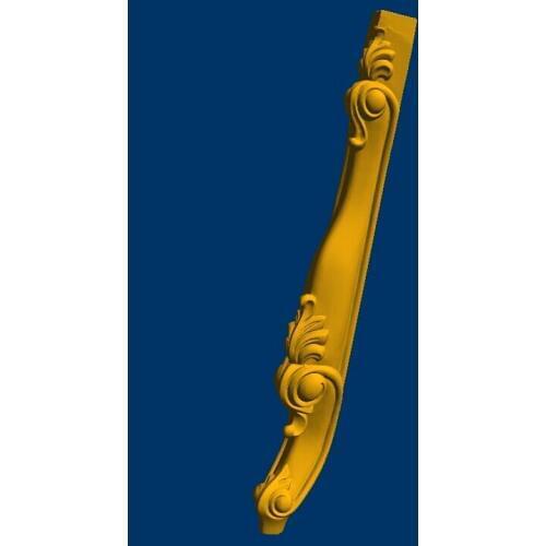 3D model relief STL format CNC cabinet/chest legs Furniture Leg 112