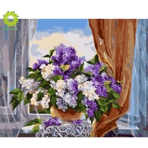 Diamond Painting Cross Stitch Diamond Embroidery Flowers 5D DIY Mosaic Full Drill Decoration Home