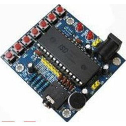 Free Shipping! 1pc ISD1700 series voice recording module ISD1760 module with chip sending data (C1B2)