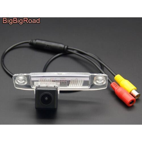 BigBigRoad For Kia Cerato Forte Ceed Rondo Carens Sorento Amanti 2007 -2014 Vehicle Wireless Rear View Camera HD Color Image