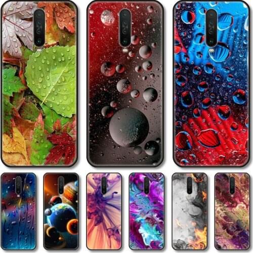 Colorful design Phone Case For XiaoMi Redmi Note 10S 9S 8 7 6 T Pro Black Cover Silicone Back TPU