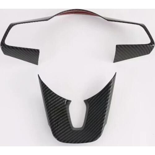 For Kia Cerato Forte k3 2019 Steering Wheel Sequins Frame Sticker Decoration Cover Trim Styling Interior Accessories ABS