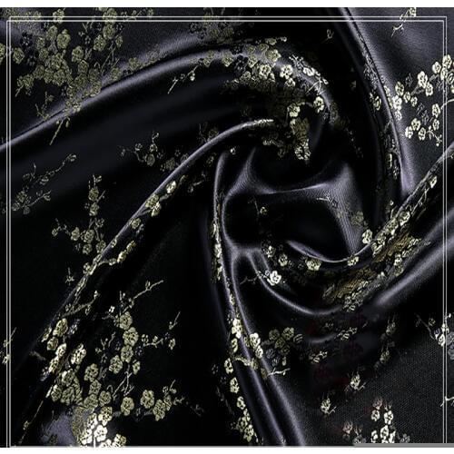 HLQON 90cmx100cm Classical style jacquard tapestry satin jacquard fabric Cloth bedding patchwork tissue home Textile Sewing