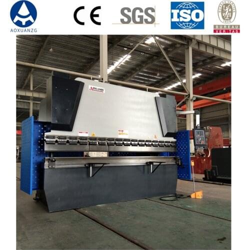 NC Hydraulic Bending Machine Sheet Metal Folding Press Brake With E21 System