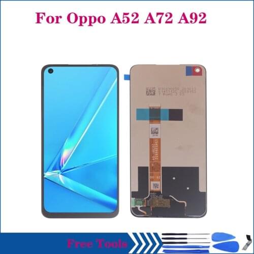 Original 6.5" LCD For Oppo A72 A92 A52 CPH2069 CPH2067 LCD Display Touch Screen Digitizer Assembly Repair kit