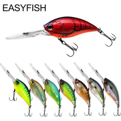Deep Diving Sea Fishing Minnow Lure 21/22.5g Popper Wobbler Artificial Bait Crankbait Hard Bait Sea Fishing Accessories