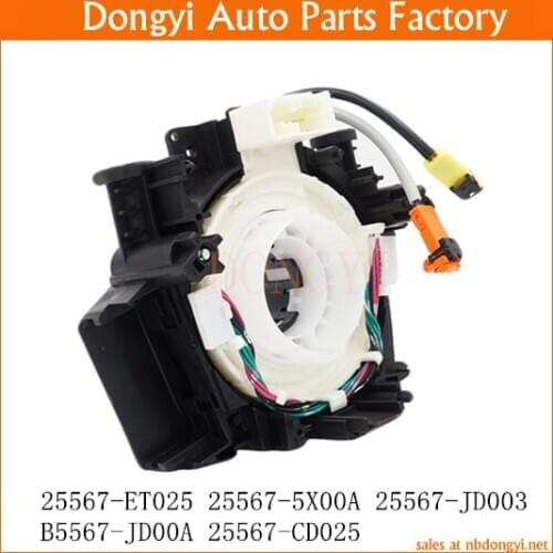 Cable sub-assy Coil Spring OE NO. 25567-ET025 25567ET025 25567-5X00A 255675X00A 25567-JD003 25567JD003 B5567-JD00A 25567-CD025